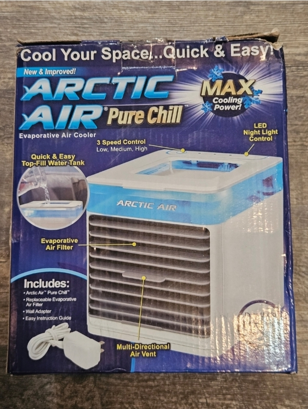 Artic Air Pure Chill Max Cooling Power